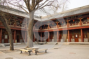 Asia China, Beijing, White Cloud Temple Ã¯Â¼ÅLandscape architectureÃ¯Â¼ÅPavilion, Gallery